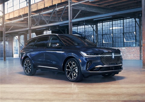 A 2024 Lincoln Nautilus® SUV is parked in an industrial space. | Sheehy Lincoln of Richmond in Richmond VA