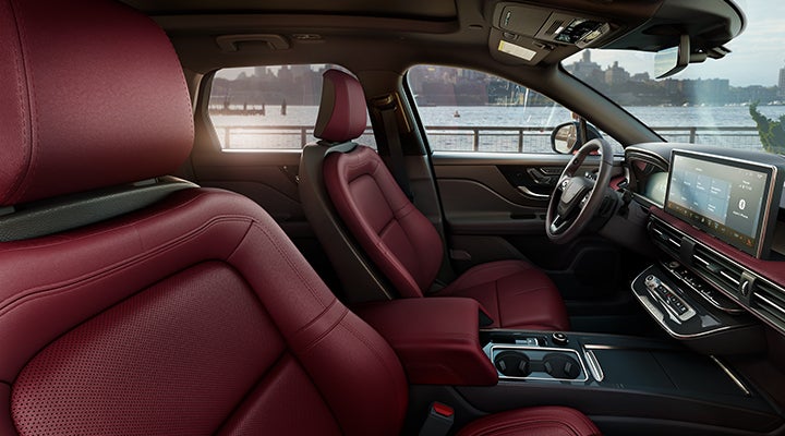 The available Perfect Position front seats in the 2024 Lincoln Corsair® SUV are shown. | Sheehy Lincoln of Richmond in Richmond VA