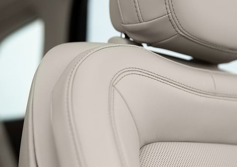 Fine craftsmanship is shown through a detailed image of front-seat stitching. | Sheehy Lincoln of Richmond in Richmond VA