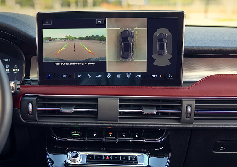 The large center touchscreen of a 2024 Lincoln Corsair® SUV is shown. | Sheehy Lincoln of Richmond in Richmond VA